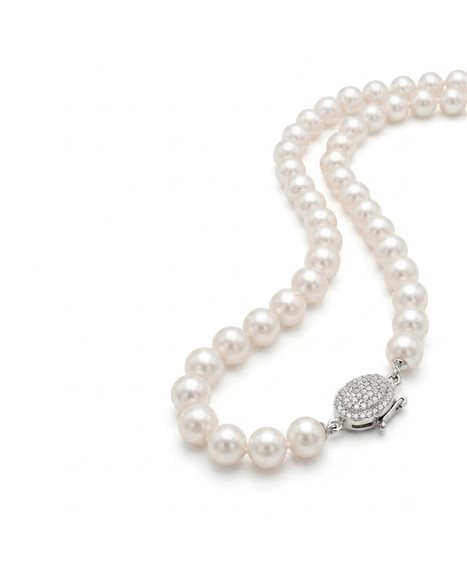 Collana Damiani Donna COLLANE PERLA in Oro Perla 80272777 - 80272777